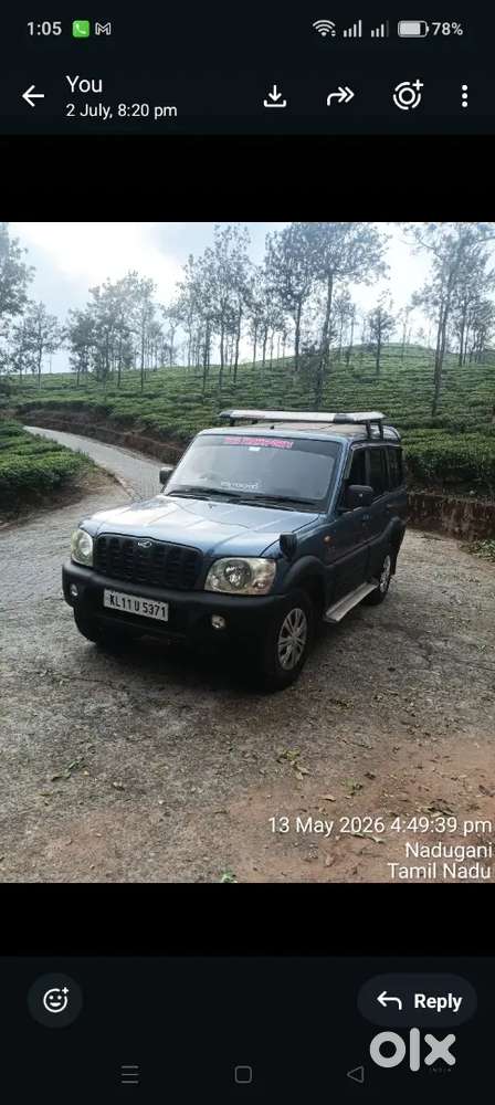 Mahindra Scorpio Classic 2004,tyres 4 New