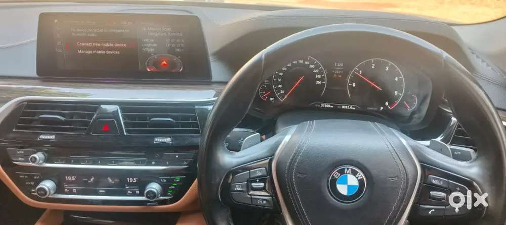 Bmw 5 Series Luxury Line 2019 Diesel Automatic 38000 Km Driven.
