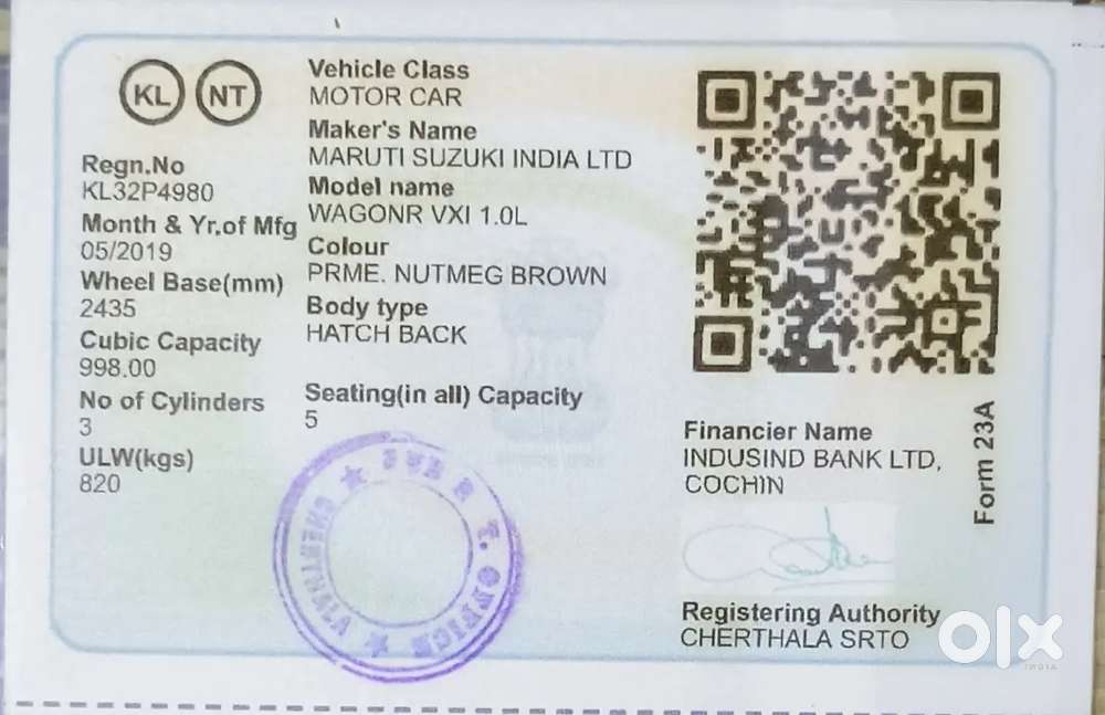 Maruti Suzuki Wagon R 1.0 2019
