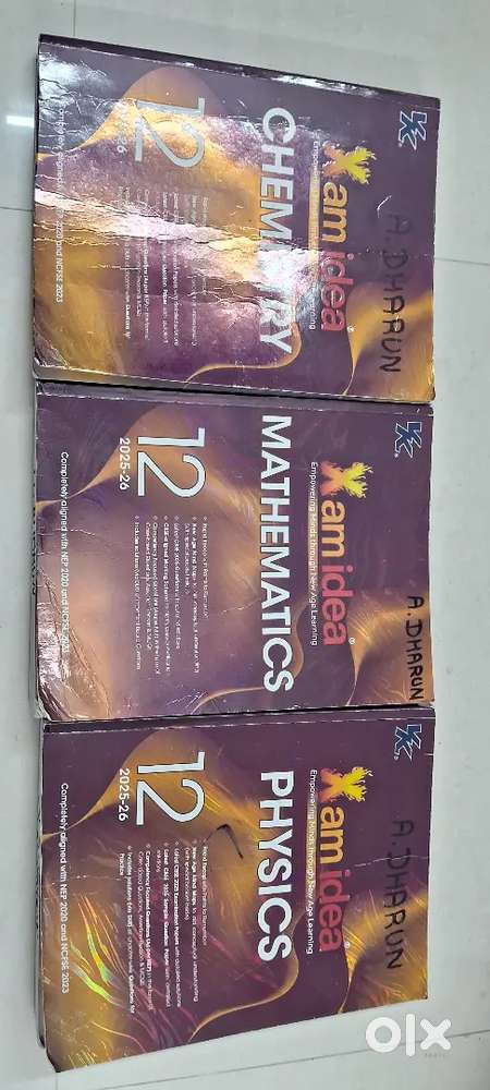 CLASS 12th CBSE NCERT Books with good 100%condition garienty
