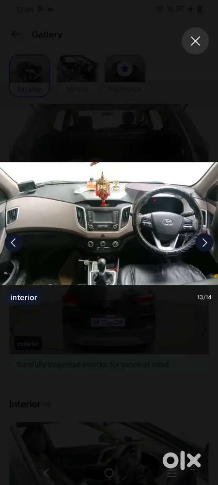 Hyundai Creta 1.6 Sx 2018 Lady Driven Gentle Handling