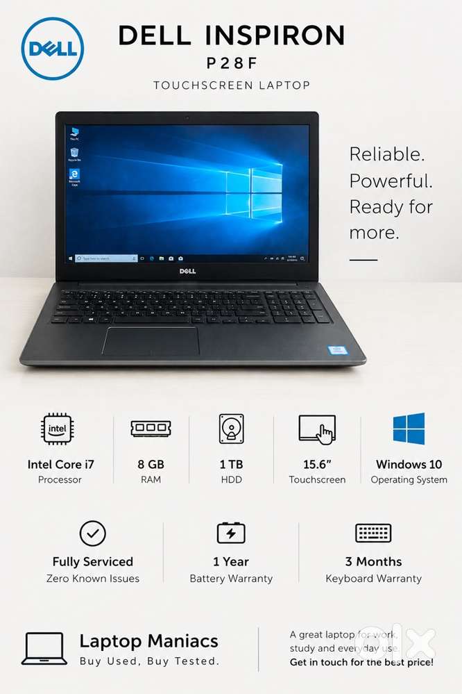 Dell model p28f