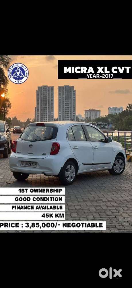 Nissan Micra Xl Cvt, 2017, Petrol