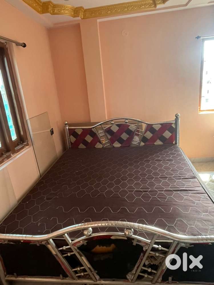 Double bed with mattress