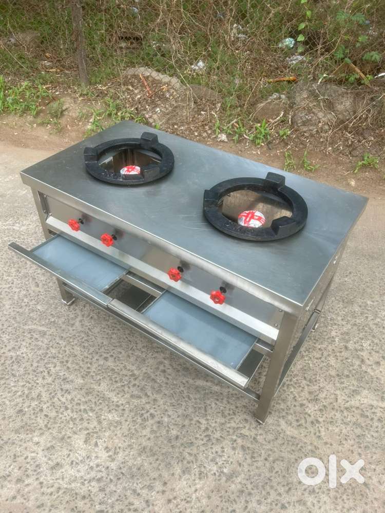 Stainless steel 2-Burner stove(Chinese)