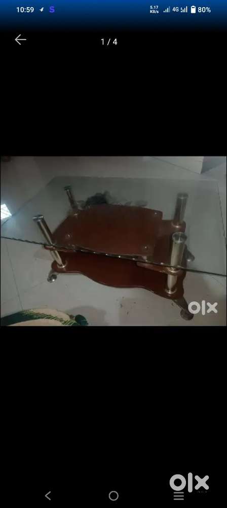 Glass table