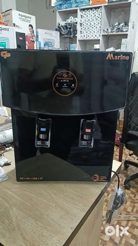 Captain pure Hot and normal ro uv mtds alkaline water purifier