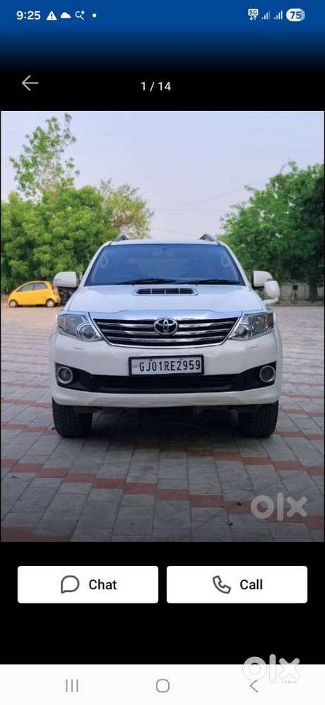 Toyota Fortuner 4x2 Manual, 2014, Diesel