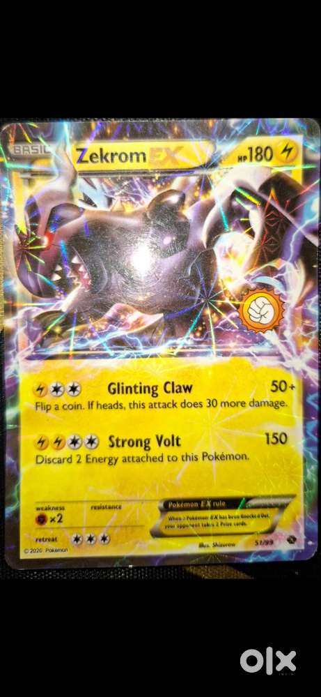 Pokemon Rare Zekrom Card - Other Hobbies in undefined, - 1842798478