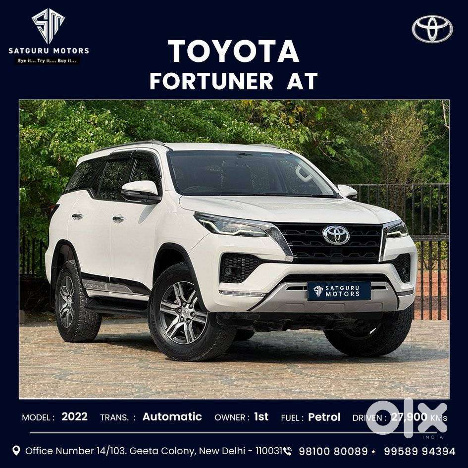 Toyota Fortuner 4x2 At 2.7 Petrol, 2022, Petrol