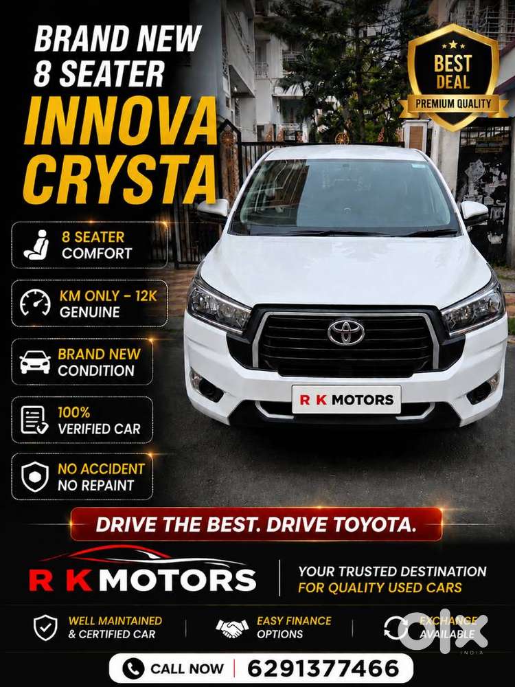 Toyota Innova Crysta 2.4 Gx Limited Edition 8 Str, 2025, Diesel