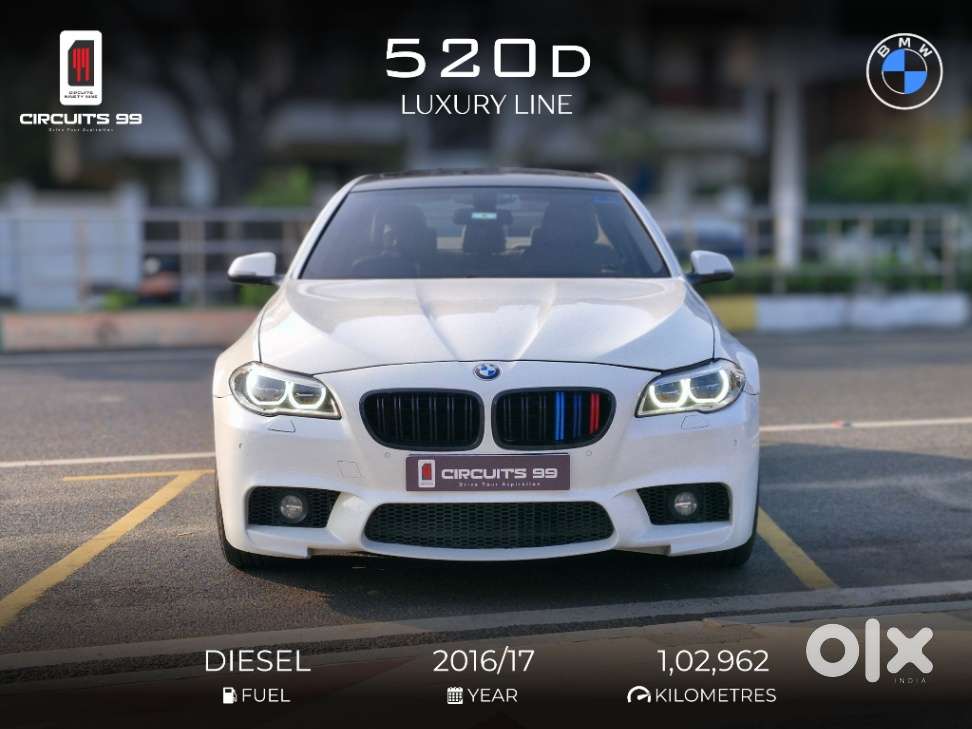 Bmw 5 Series 2.0 520d Luxury Line, 2016, Diesel