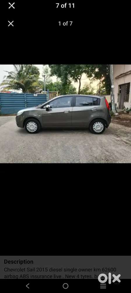 Chevrolet Sail Hatchback 2015 Variant