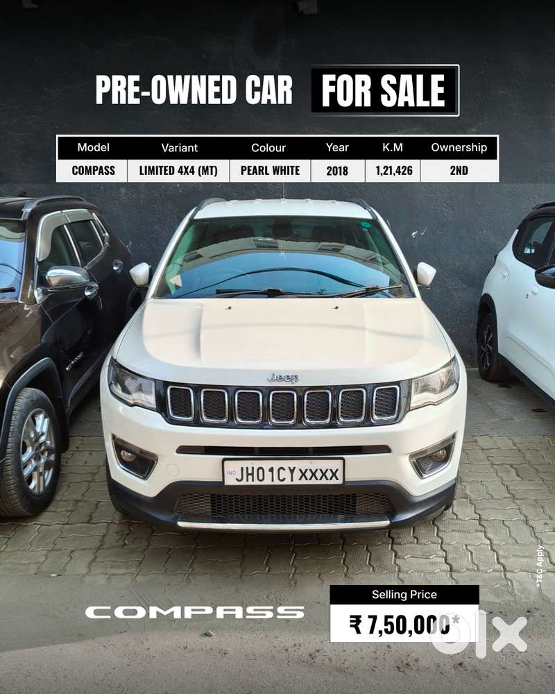 Jeep Compass 2018 Diesel Good Condition
