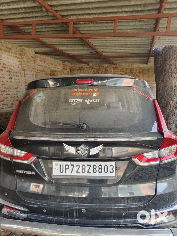 Maruti Suzuki Ertiga Cng+petrol July 2024 Top Model Black Colour