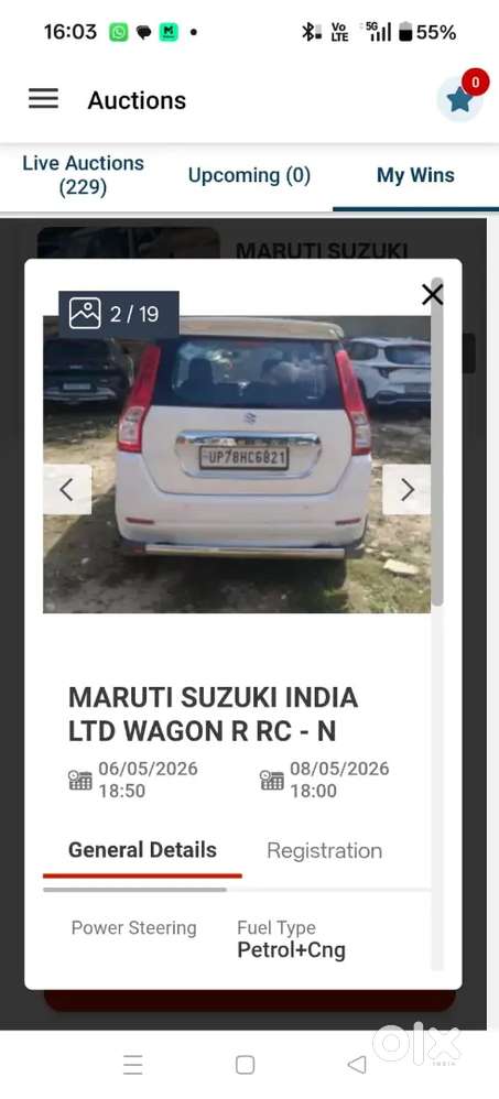 Maruti Suzuki Wagon R Flex Fuel 2022 Cng & Hybrids 10000 Km Driven