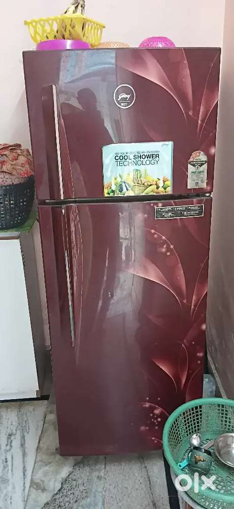 Godrej red fridge aven condition