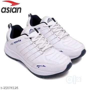 ASIAN Men s COSCO Grey running sports shoes 1784369123