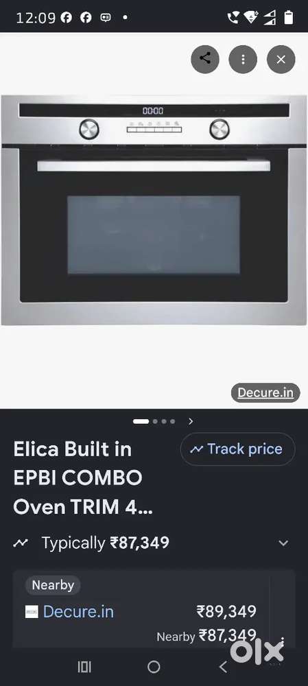 Elica make 44L Microwave oven