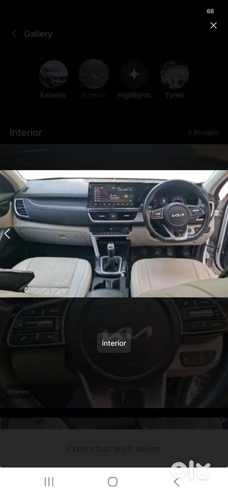 Kia Seltoes Htx Manula Petrol Car .
