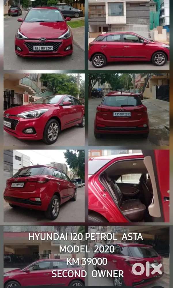 Hyundai Elite I20 2020 Petrol 38500 Km Driven
