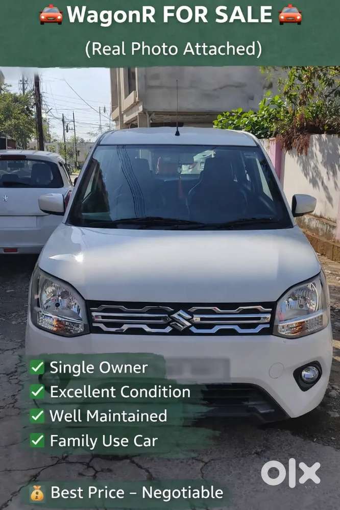 Single Hand Used - Maruti Suzuki Wagon R Vxi (2021) - Seoni