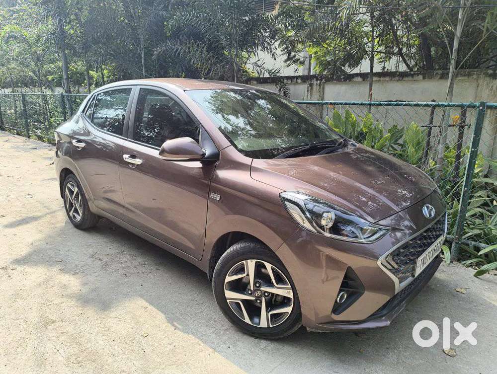 Hyundai Aura Sx Plus Automatic, 2021, Petrol