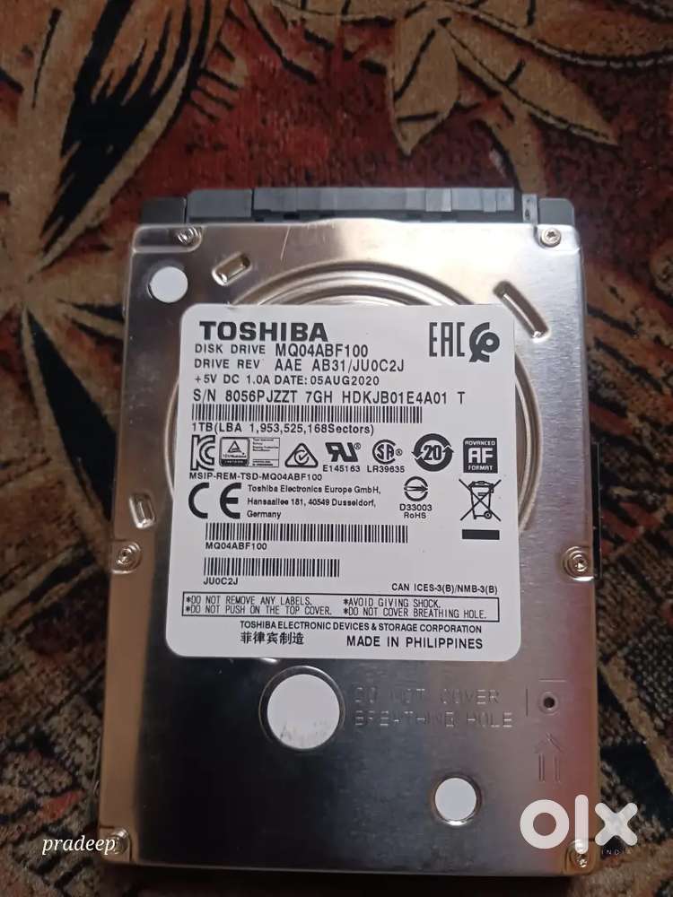 Hard disk HDD 1tb