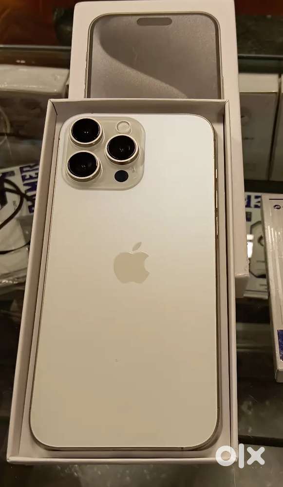IPhone 15pro 256 Immaculate Condition Box cover & Charger  Availabe