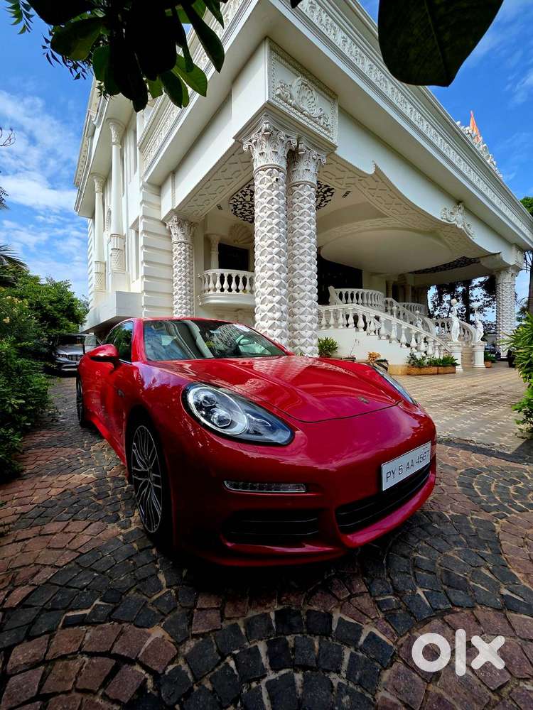 Porsche Panamera In Carmine Red On 21 Forged Wheels