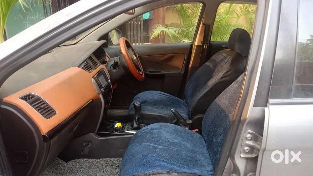 Tata Zest Top Model With Orange Interior