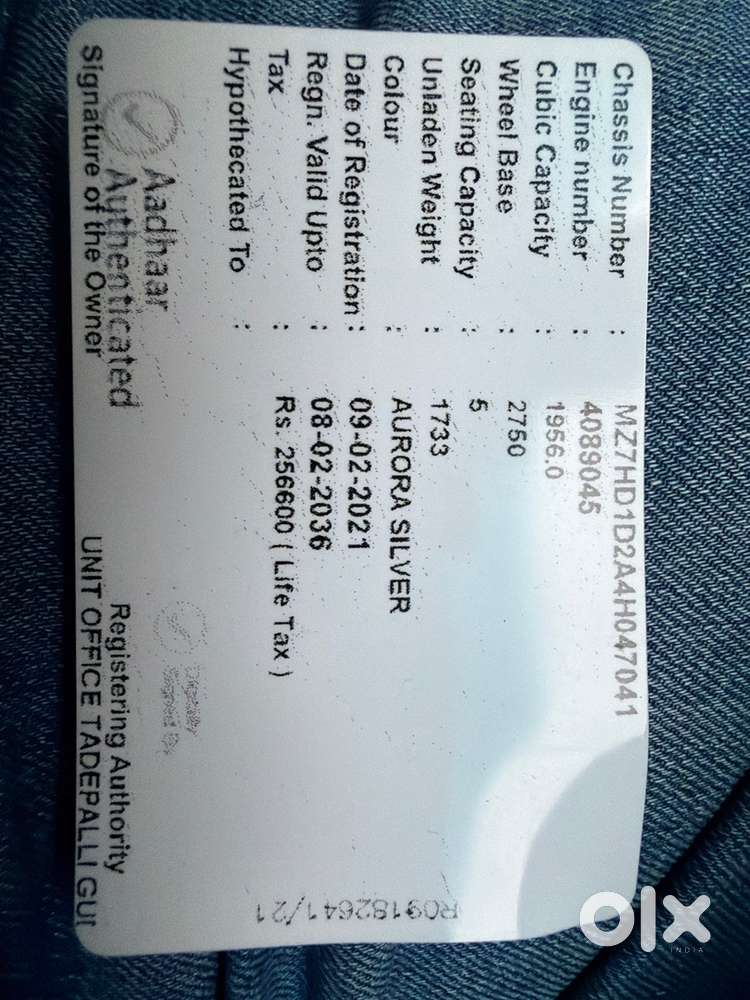 Mg Hector 2021 Diesel 103000 Km Driven