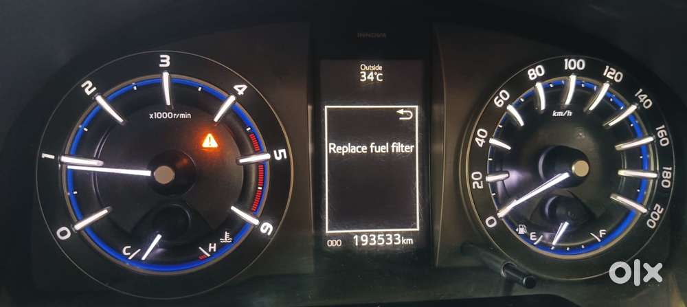 Toyota Innova Crysta 2.4 V 8 Str, 2018, Diesel