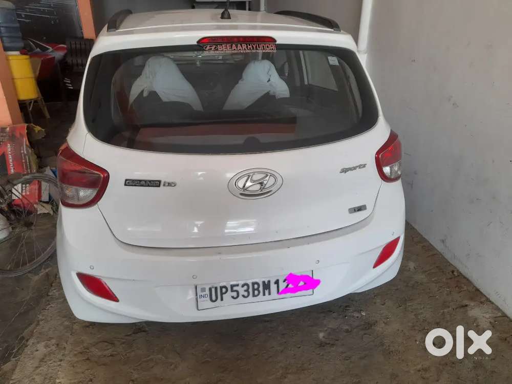 Hyundai Grand I10 2015 Double Airbag Push Start Ally Wheel