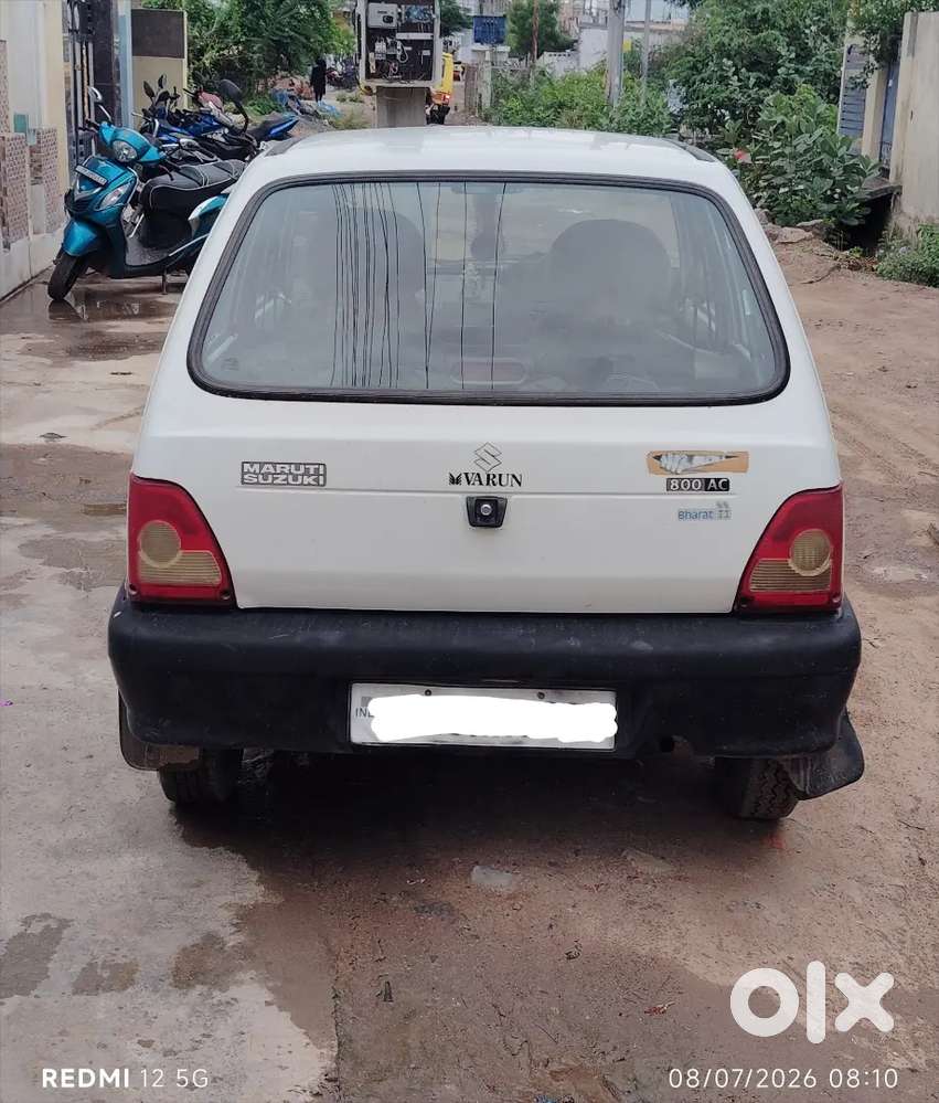 Maruti Suzuki 800 Ac 2004 Model. Rc 2029. Insurance 2027