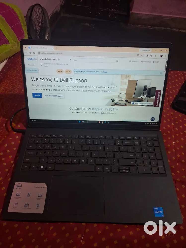 Dell Inspiron 15 3511Windows 11 Home Single Language 25H2