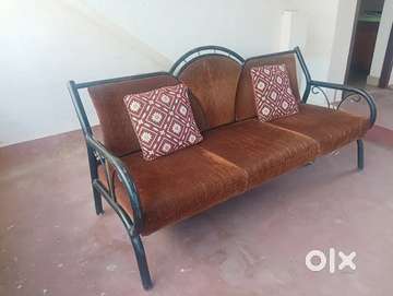 Olx deals steel sofa