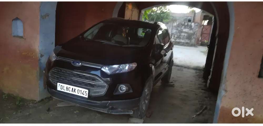 Automatic Ford Ecosport 2015 Car With Front Both New Tyres Cng Fitted