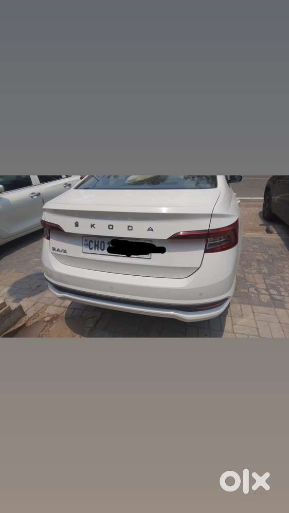 New Condition Less Driven White Skoda Slavia