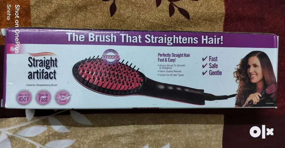 Straight artifact on sale ceramic straightening brush