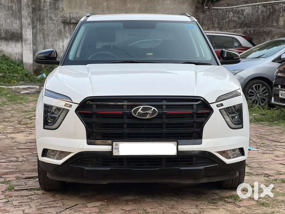 Hyundai Creta 1.5 S Plus Knight Petrol Dual Tone, 2022, Petrol