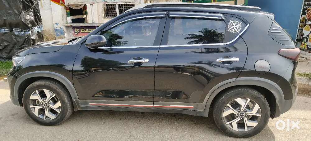 Black Kia Sonet 1.5 Htx 2021 Diesel Manual