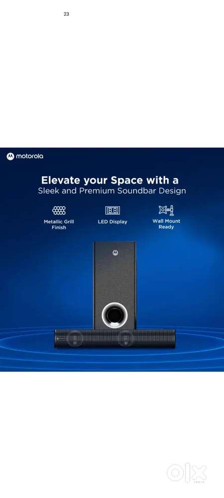 Motorola sound speaker