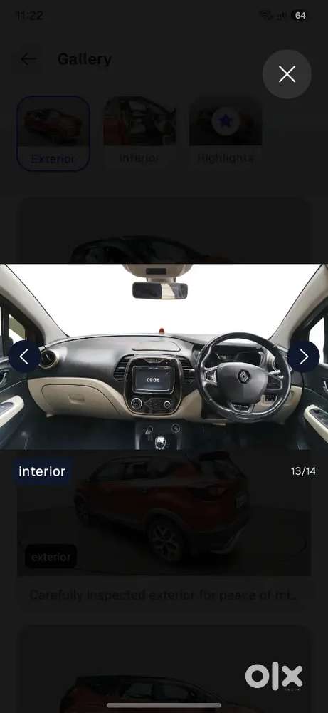 Renault Captur Platine 2019 Diesel