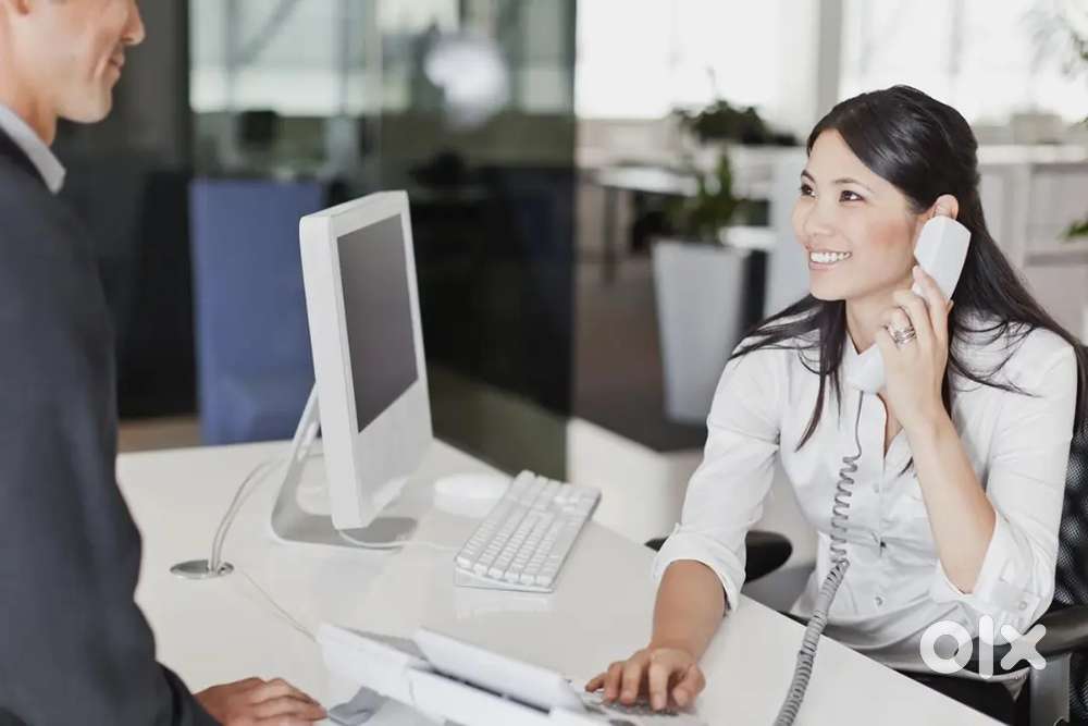 Reception job in office good salary package apply now
