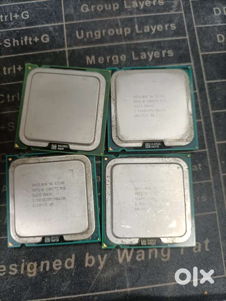 Cpu intel core 2 duo