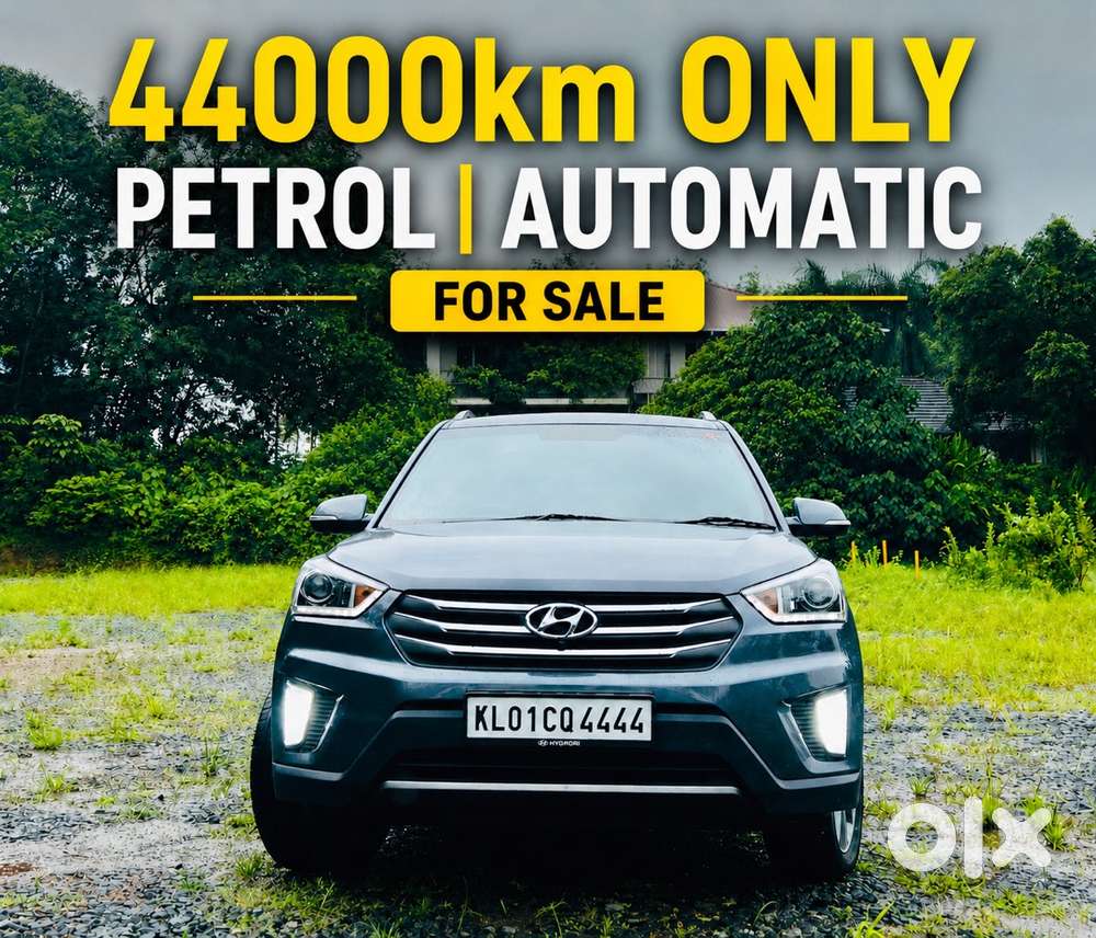Creta 2016 Petrol Automatic 44000km Only
