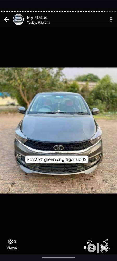 Tata Tigor Xz Plus Cng Leatherette Pack, 2022, Cng & Hybrids