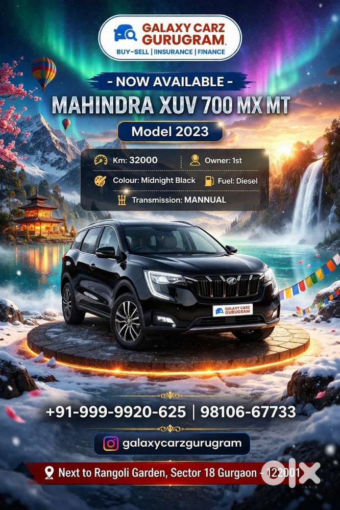 Mahindra Xuv700 Mx Diesel Mt 5 Str (e), 2023, Diesel