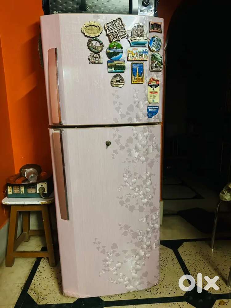 Double door fridge in good working condition.No dent breakage
